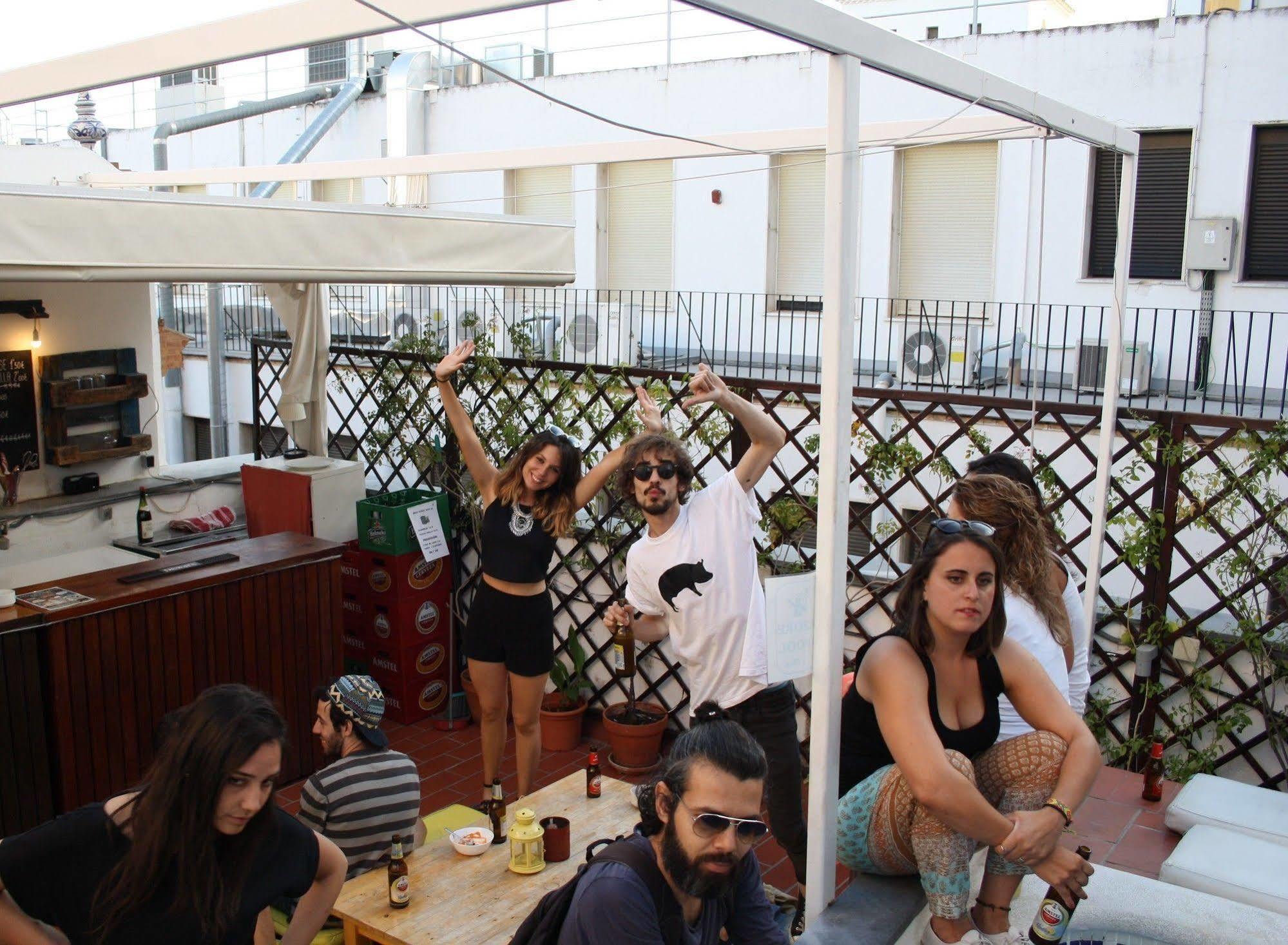 Joy Setas Coworking Vandrarhem Sevilla Exteriör bild